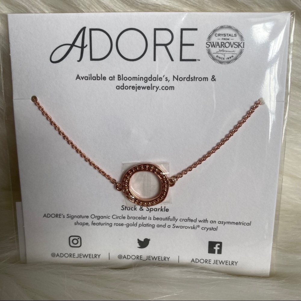 Adore Stack and Sparkle Swarovski Necklace